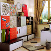 Гардероб 106 x 95 двокрилен со платформа со фиока-YOUNG USERS