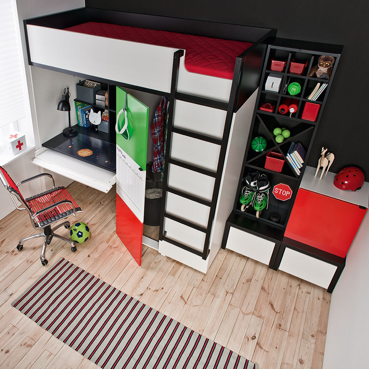 Кабинет 53 x 53 со платформа-YOUNG USERS