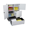 Екран 106 x 53-широк со платформа со фиока-YOUNG USERS