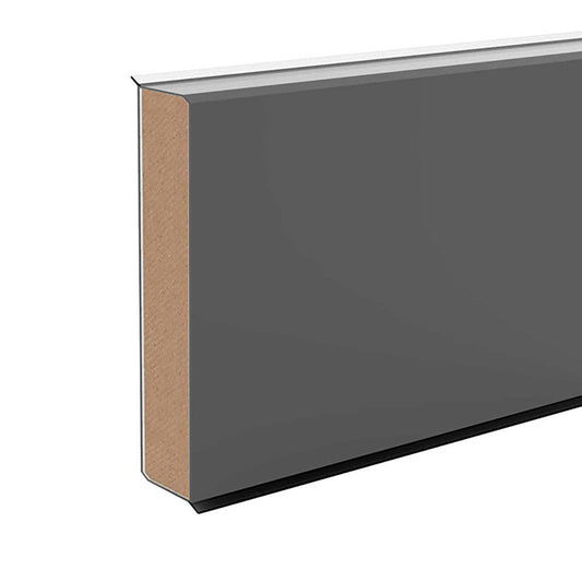 Перваз MDF, CUBU FLEX LIFE CUBU HDF - Антрацит, 80 мм на Doelken от Флор Декор