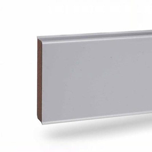 Перваз MDF, CUBU FLEX LIFE CUBU HDF - Сив, 80 мм на Doelken от Флор Декор