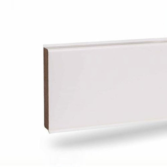 Перваз MDF, CUBU FLEX LIFE CUBU HDF - Бял, 60 мм на Doelken от Флор Декор