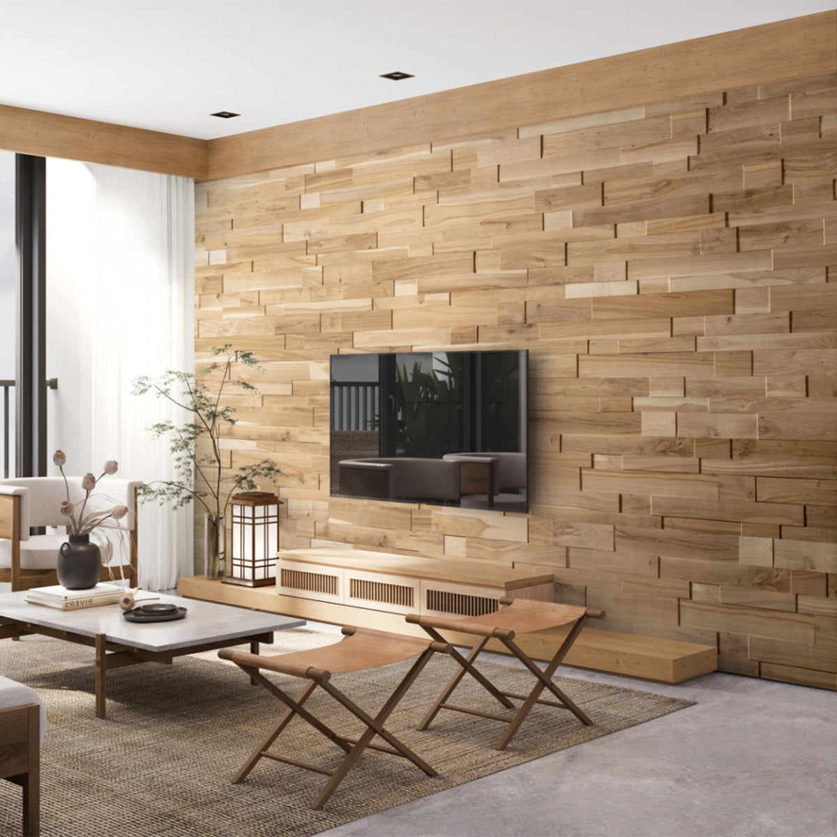 3D ѕиден панел OZO RUSTIC