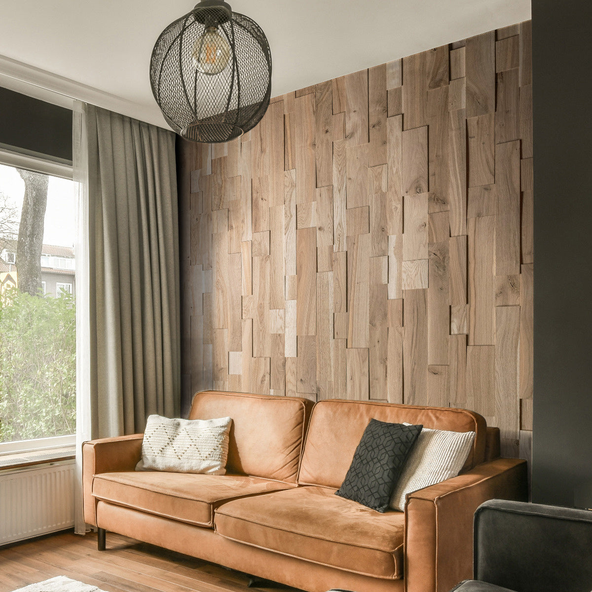 3D ѕиден панел OZO RUSTIC