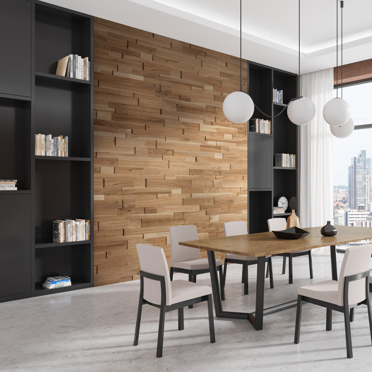 3D ѕиден панел OZO RUSTIC
