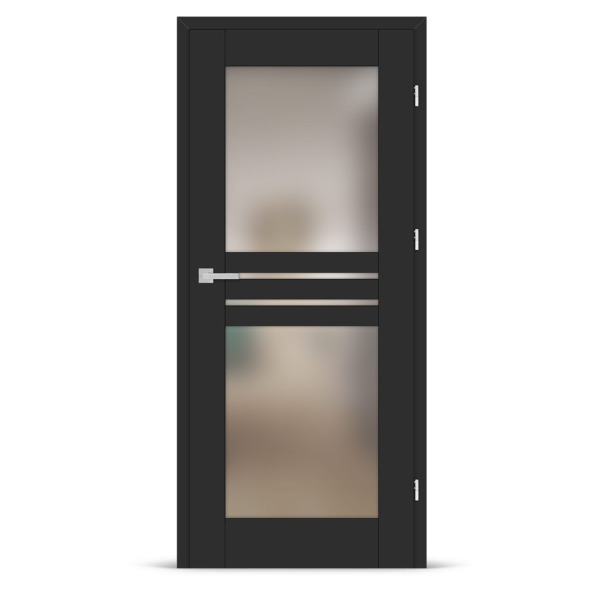 Врата ERKADO - JUKA 1, Цвят: ST CPL Черно от Флор Декор