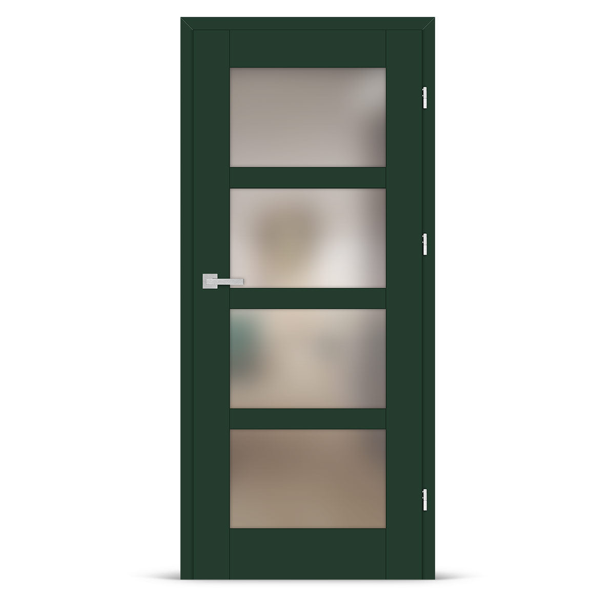 Врата ERKADO - JUKA 4, Цвят: ST CPL Тъмнозелено от Флор Декор