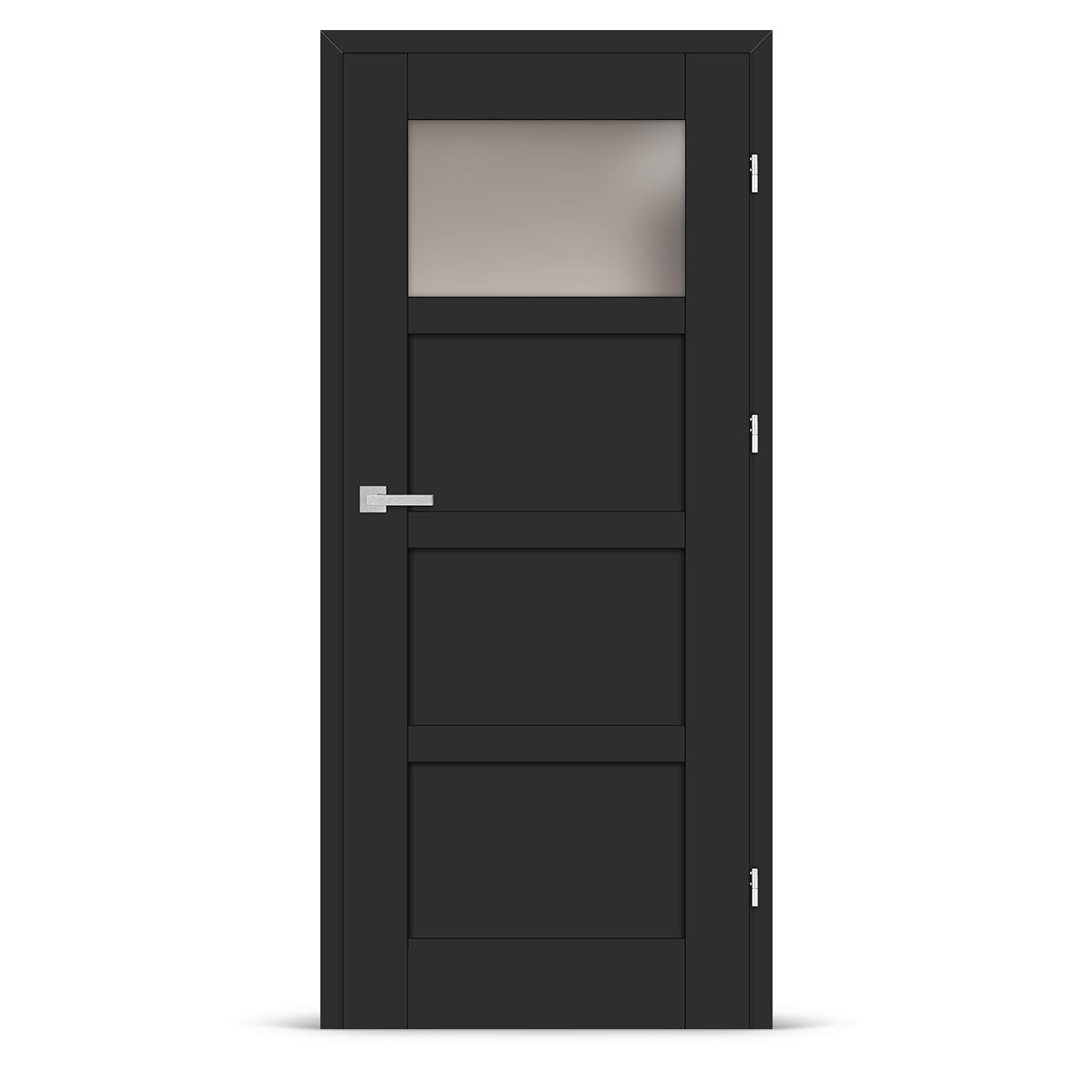 Врата ERKADO - JUKA 7, Цвят: ST CPL Черно от Флор Декор