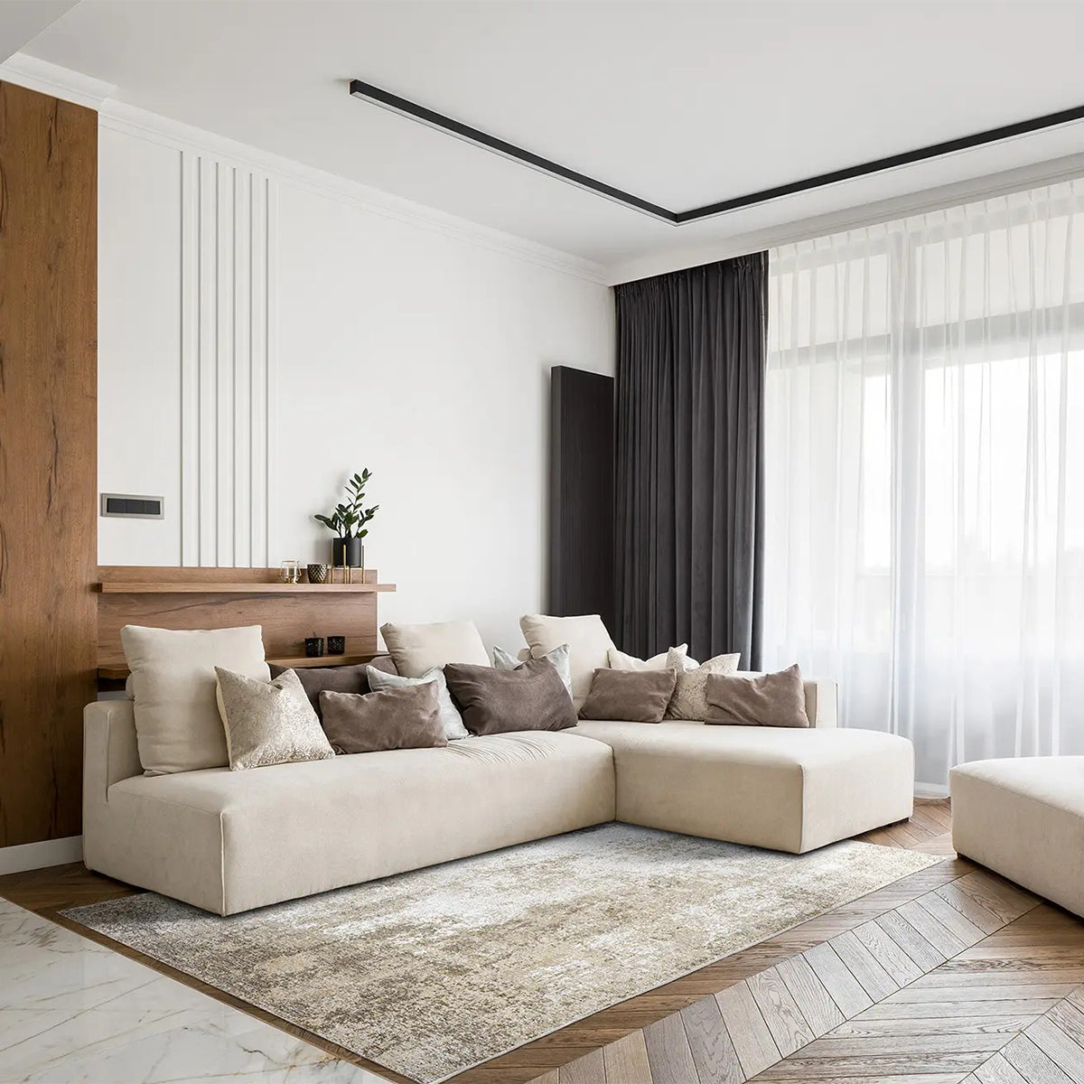 Тепих DECO MODERN WHITE
