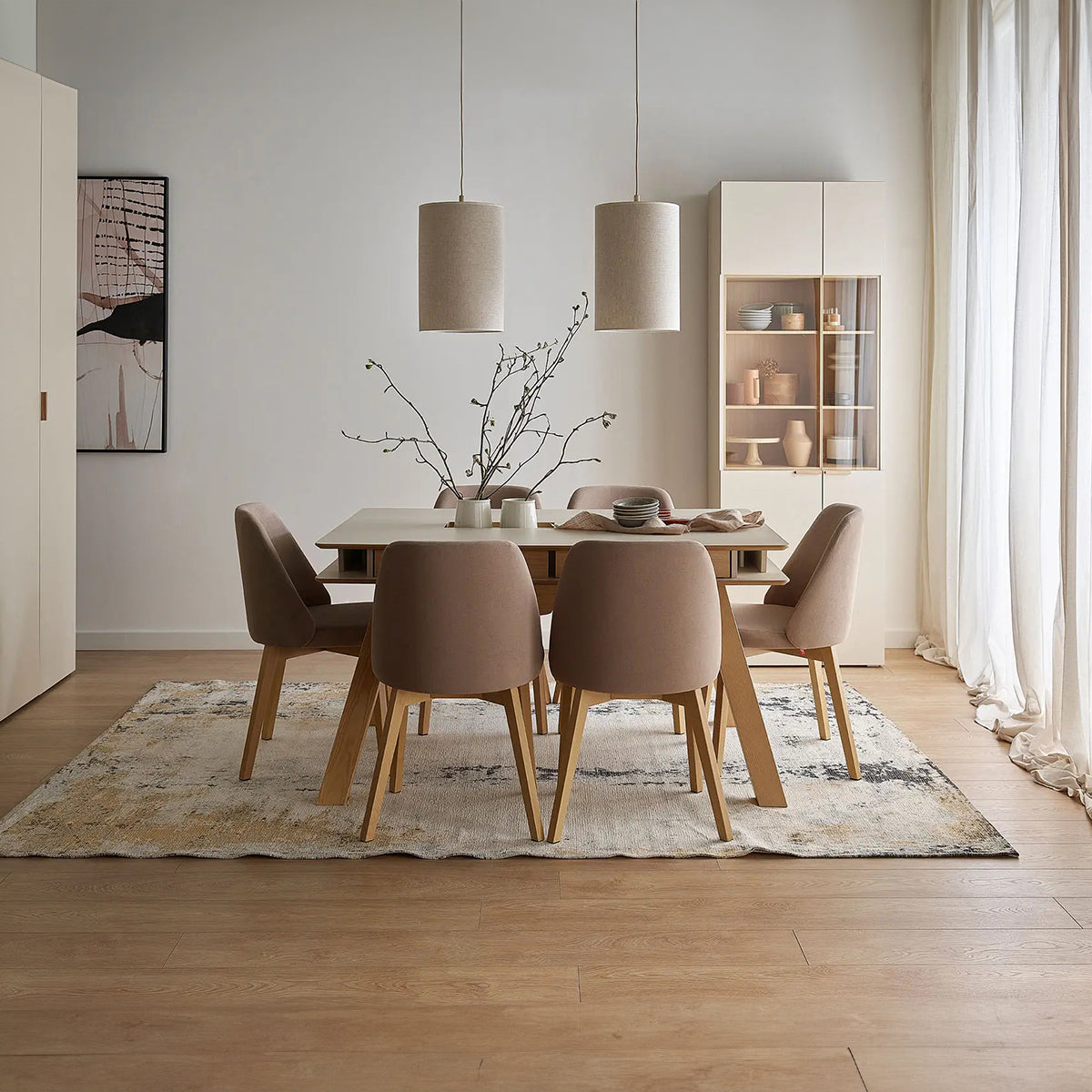 Тепих DECO WHITE CONCRETE