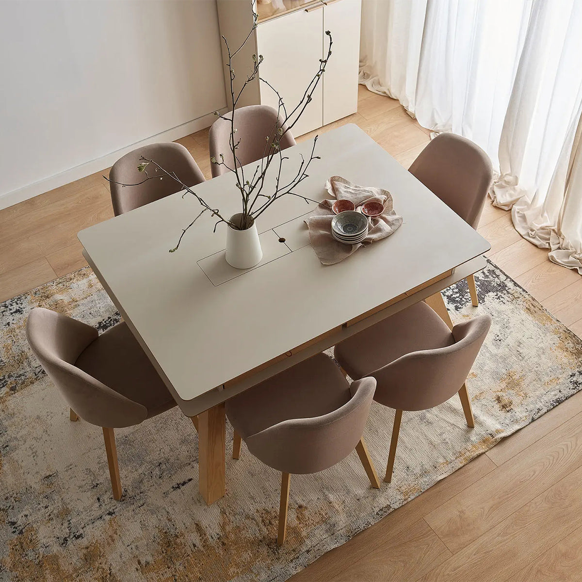 Тепих DECO WHITE CONCRETE