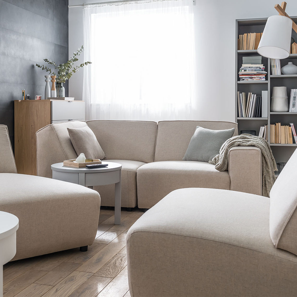 Единичен модул с подлакътник ляв MODUS | Мебели VOX