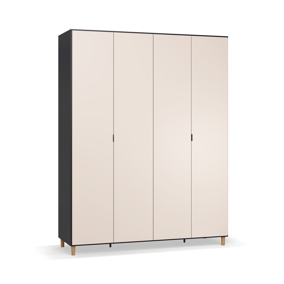 Четирикрилен гардероб Simple