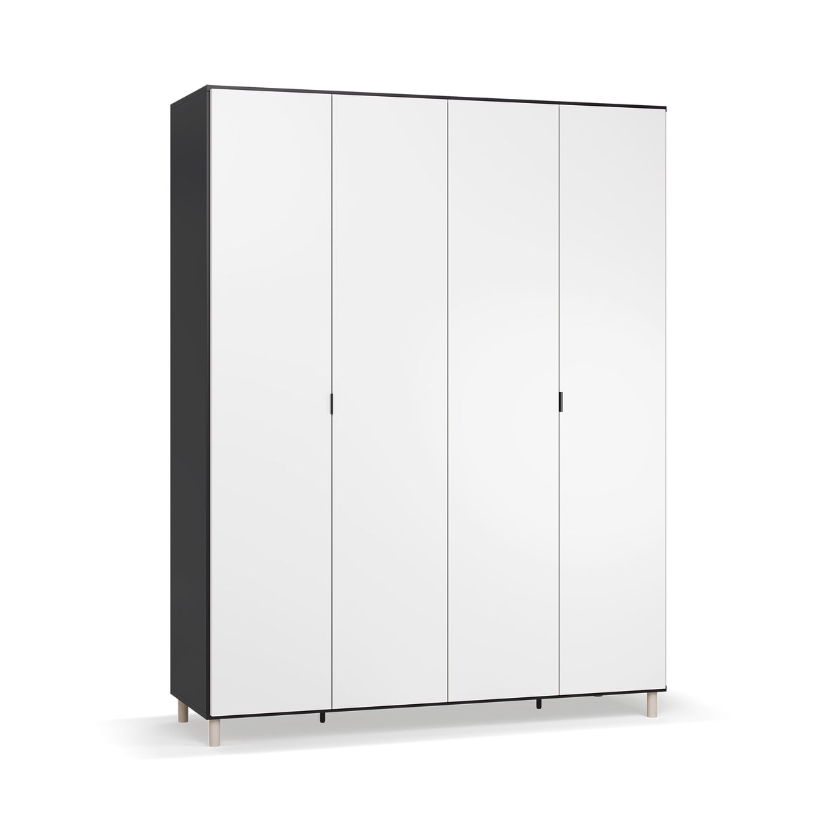 Четирикрилен гардероб Simple