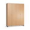 Четирикрилен гардероб Simple
