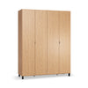 Четирикрилен гардероб Simple