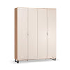 Четирикрилен гардероб Simple