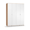 Четирикрилен гардероб Simple