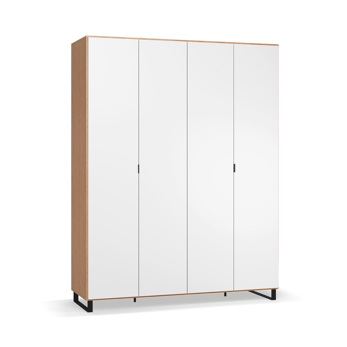 Четирикрилен гардероб Simple
