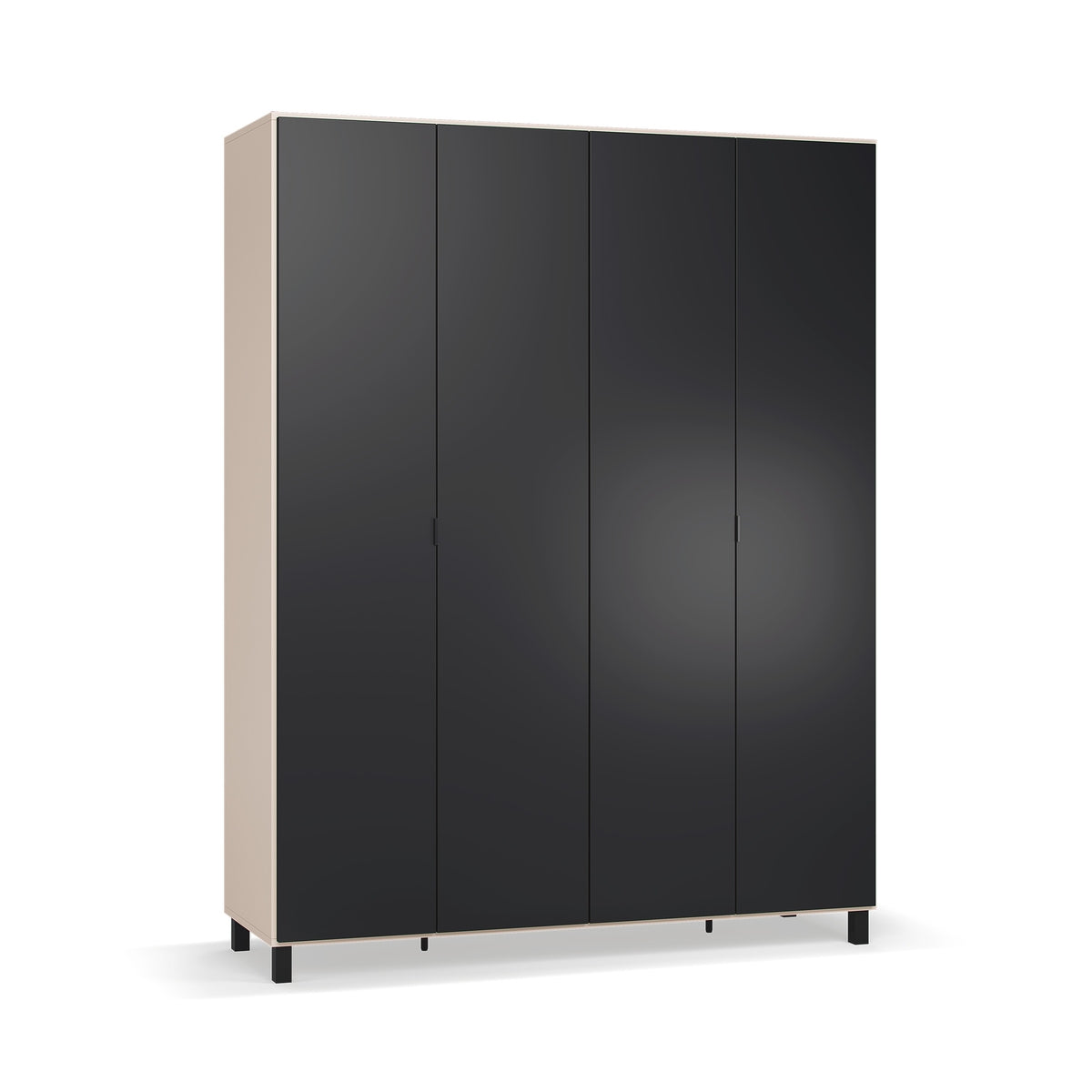 Четирикрилен гардероб Simple