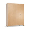 Четирикрилен гардероб Simple