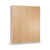 Четирикрилен гардероб Simple