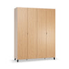 Четирикрилен гардероб Simple