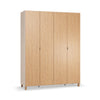 Четирикрилен гардероб Simple