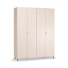 Четирикрилен гардероб Simple