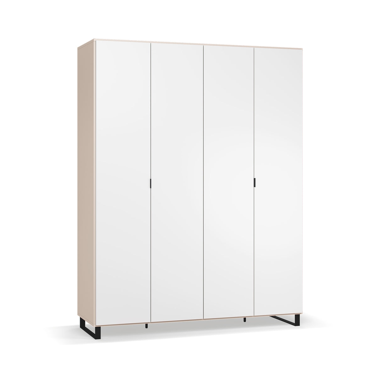 Четирикрилен гардероб Simple