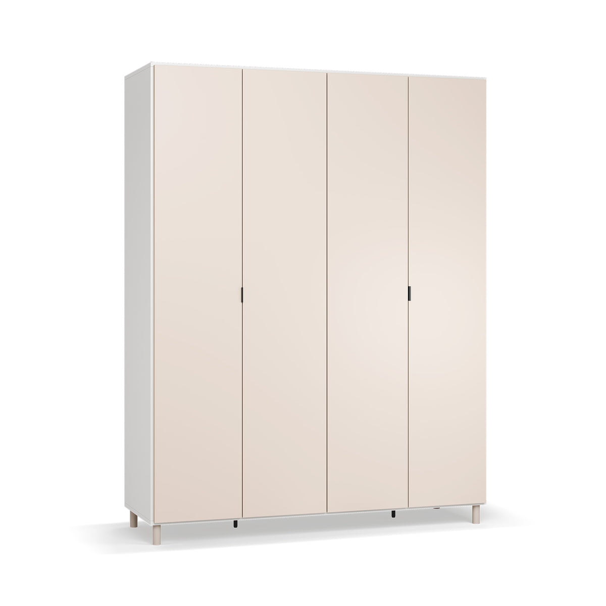 Четирикрилен гардероб Simple