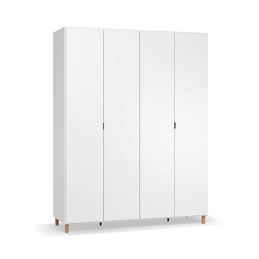 Четирикрилен гардероб Simple