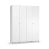 Четирикрилен гардероб Simple