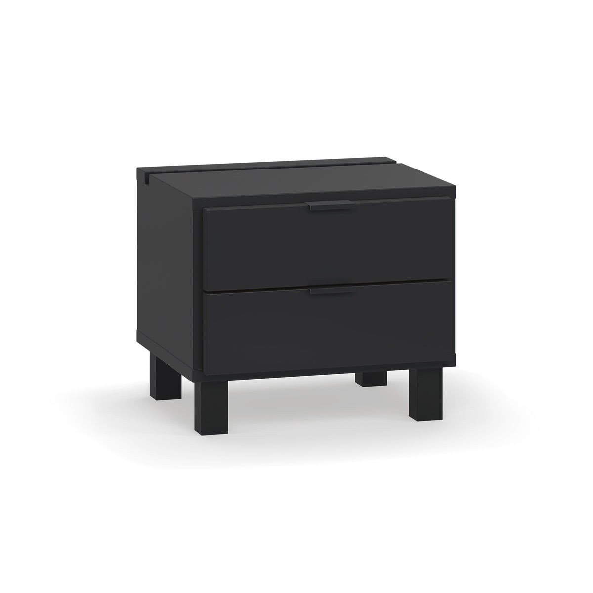 Ноќно шкафче со фиоки и функционална лента Simple