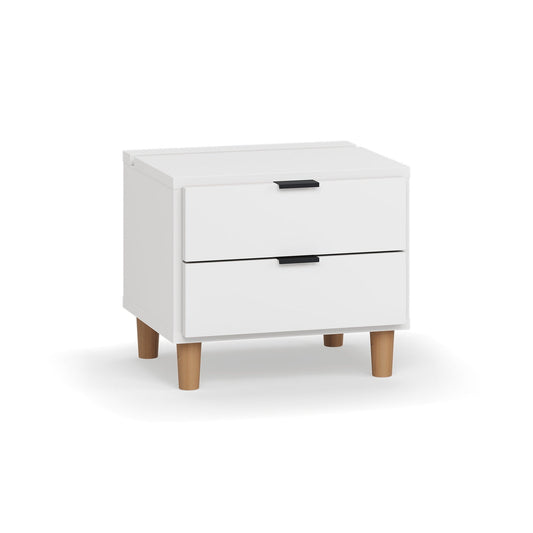 Ноќно шкафче со фиоки и функционална лента Simple