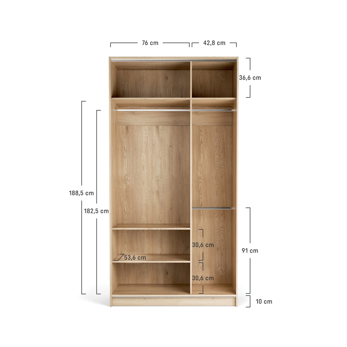 Гардероб 125 EASY STOR | Флор Декор
