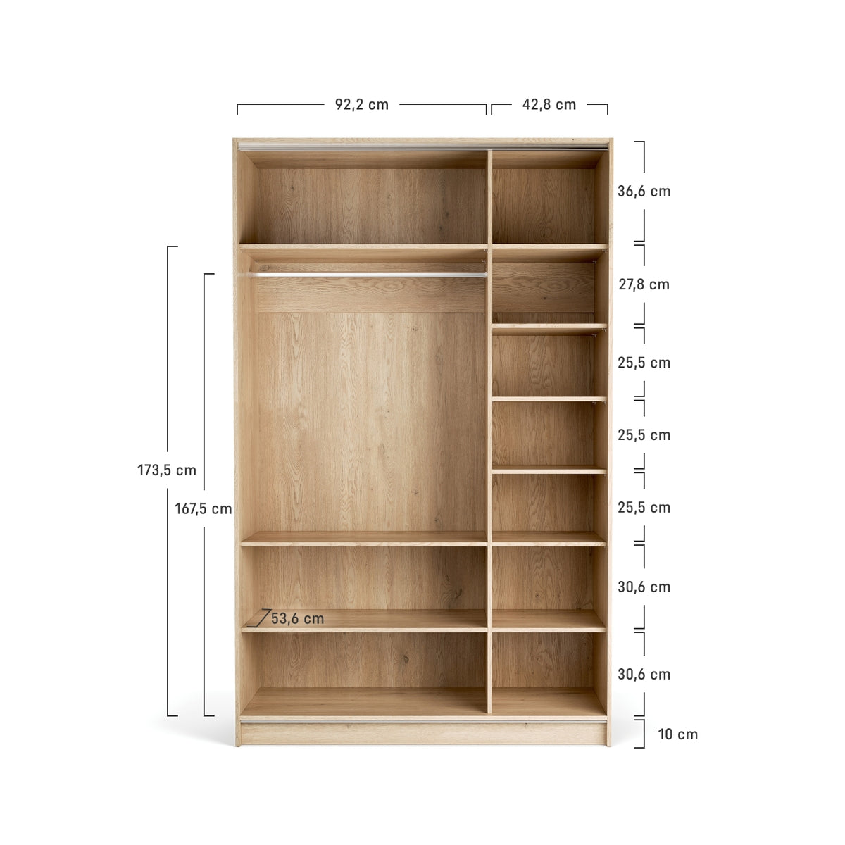 Гардероба 140 COMFORT STOR