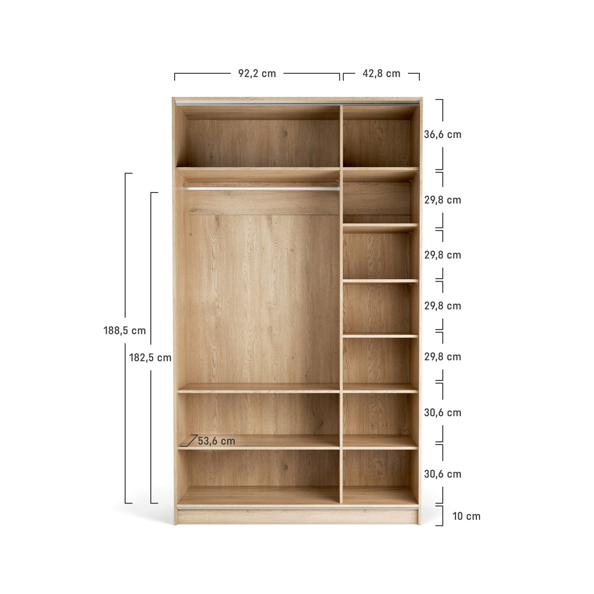 Гардероба 140 COMFORT STOR