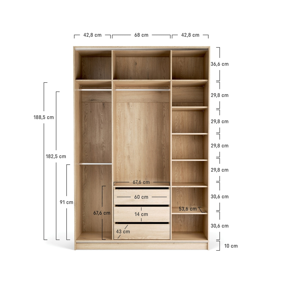 Гардероб 160 COMFORT STOR