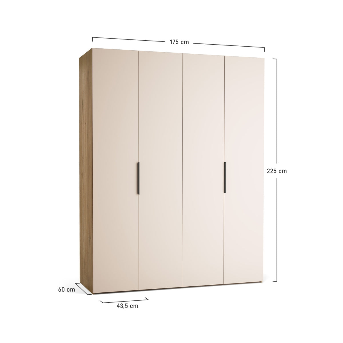 Гардероб 175 COMFORT STOR | Флор Декор