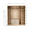 Гардероб 200 COMFORT STOR | Флор Декор