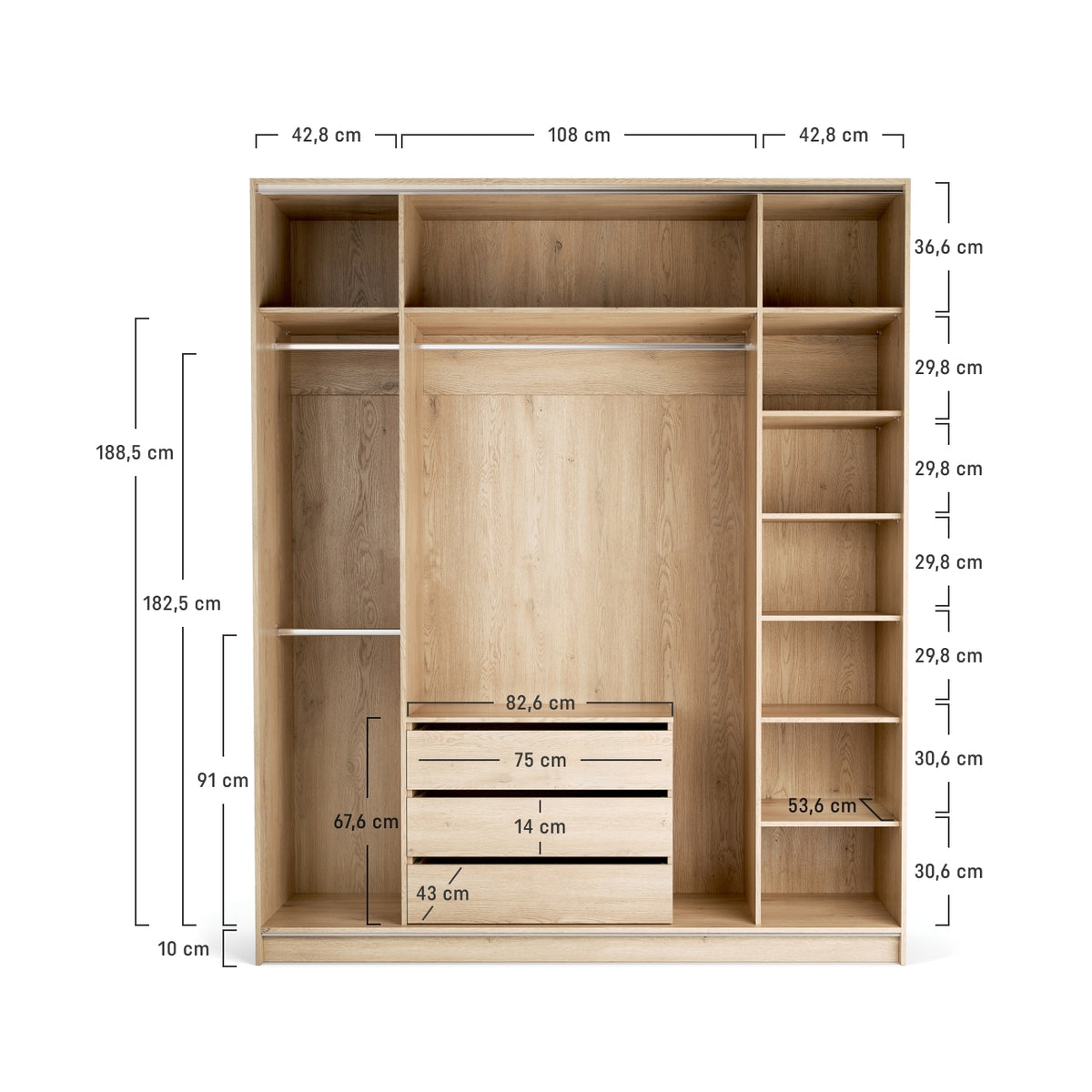 Гардероб 200 COMFORT STOR